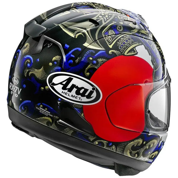 Casque ARAI RX-7V EVO SAMURAI - Multicolor AR Motorsport