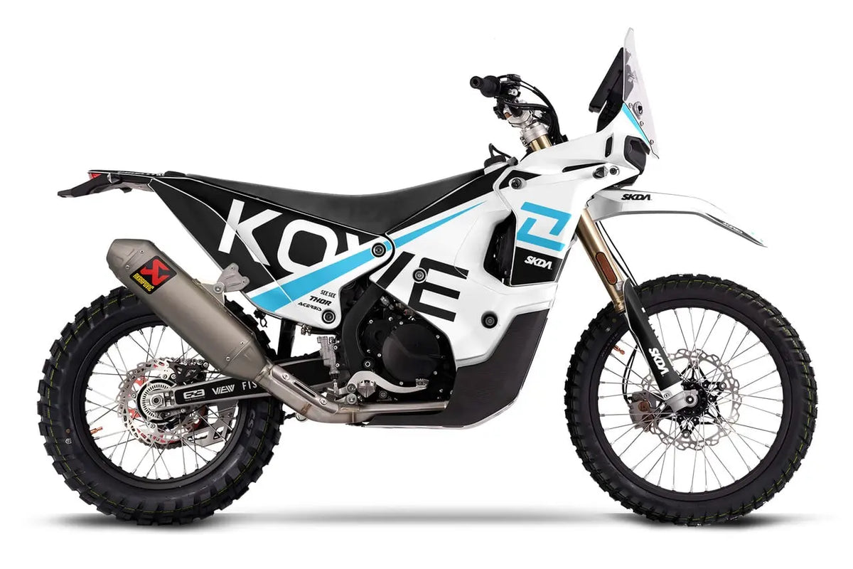 Kit déco SKDA DIVIDE BLACK/BLUE AR Motorsport