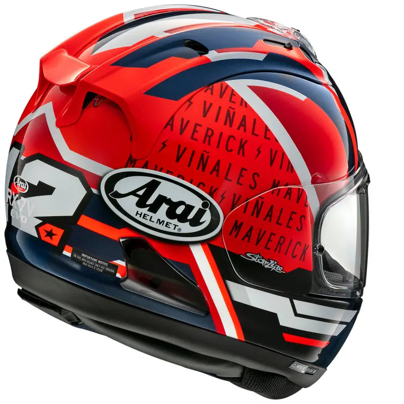 Casque ARAI RX-7V EVO Maverick 2023 AR Motorsport