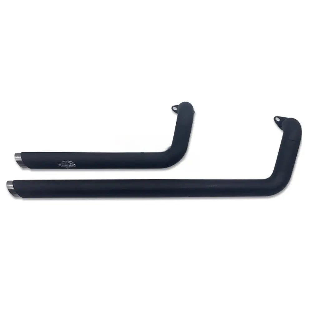 DOUBLE ÉCHAPPEMENT NOIR - EMBOUTS CHROME BENDA AVENGERS 125cc & 300cc AR Motorsport