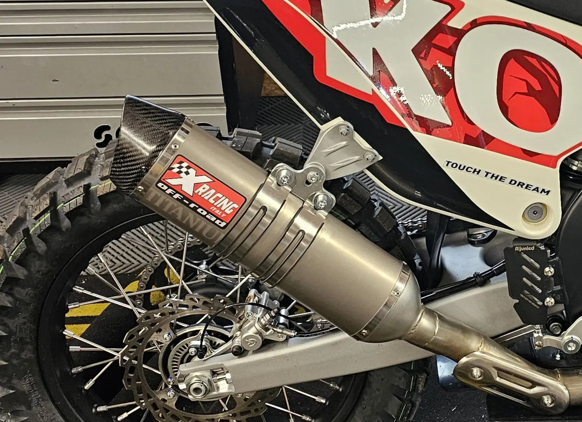 ECHAPPEMENT XRACING INOX ET TITANE - KOVE AR Motorsport