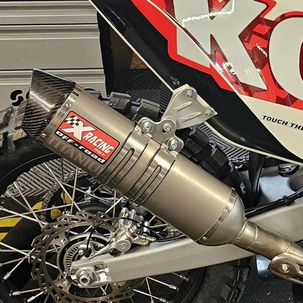 ECHAPPEMENT XRACING INOX ET TITANE - KOVE AR Motorsport