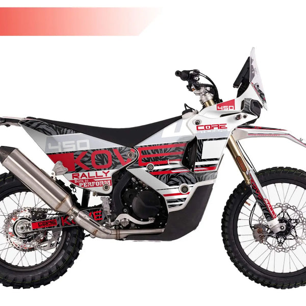Kit déco CORESTICKERS RED AR Motorsport