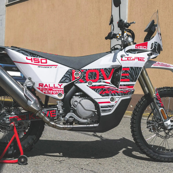 Kit déco CORESTICKERS RED AR Motorsport