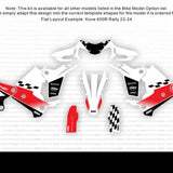 Kit déco SKDA BUILT RED AR Motorsport
