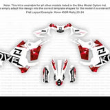 Kit déco SKDA RIDGE RED AR Motorsport