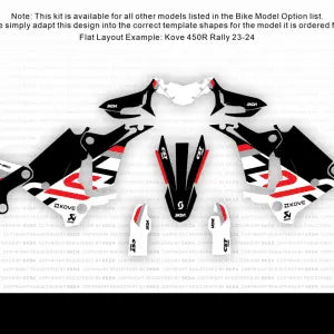 Kit déco SKDA TYPE BLACK AR Motorsport