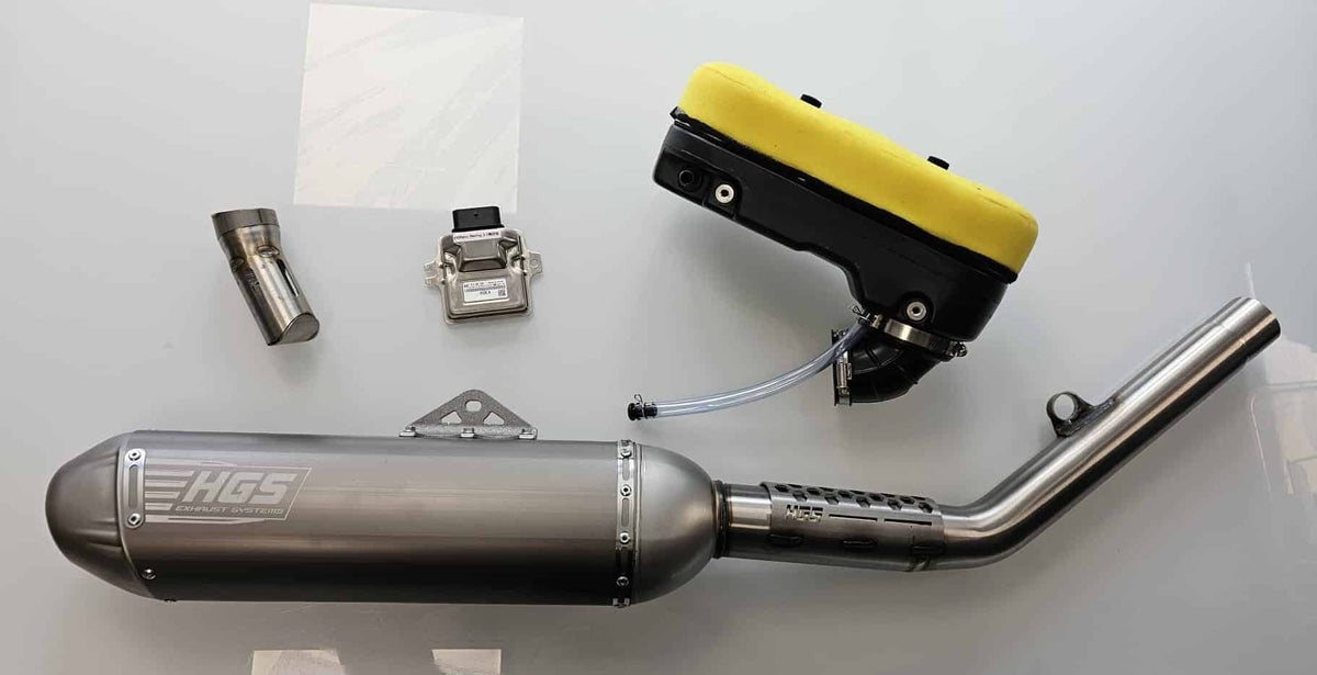 PACK PERFORMANCE 2 : ECHAPPEMENT HGS + ECU RACING + BOITE A AIR FACTORY - KOVE AR Motorsport