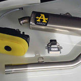 PACK PERFORMANCE 4 : ECHA¨PPEMENT ARROW TITANE + ECU RACING + BOITE A AIR FACTORY - KOVE AR Motorsport