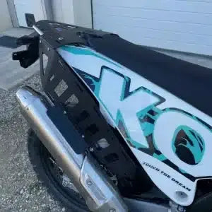 PORTE BAGAGE ARRIERE ET LATERAL MOTOBOXER - KOVE AR Motorsport